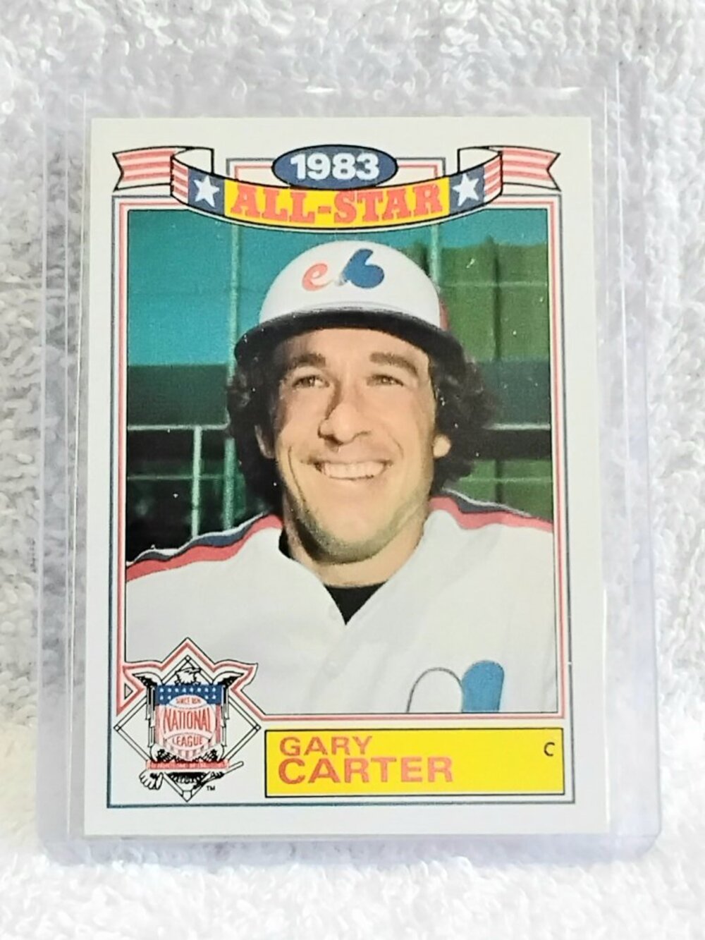 5/$20 Mint 1983 Topps Gary Carter All-Star Commemorative MLB Card 20!!